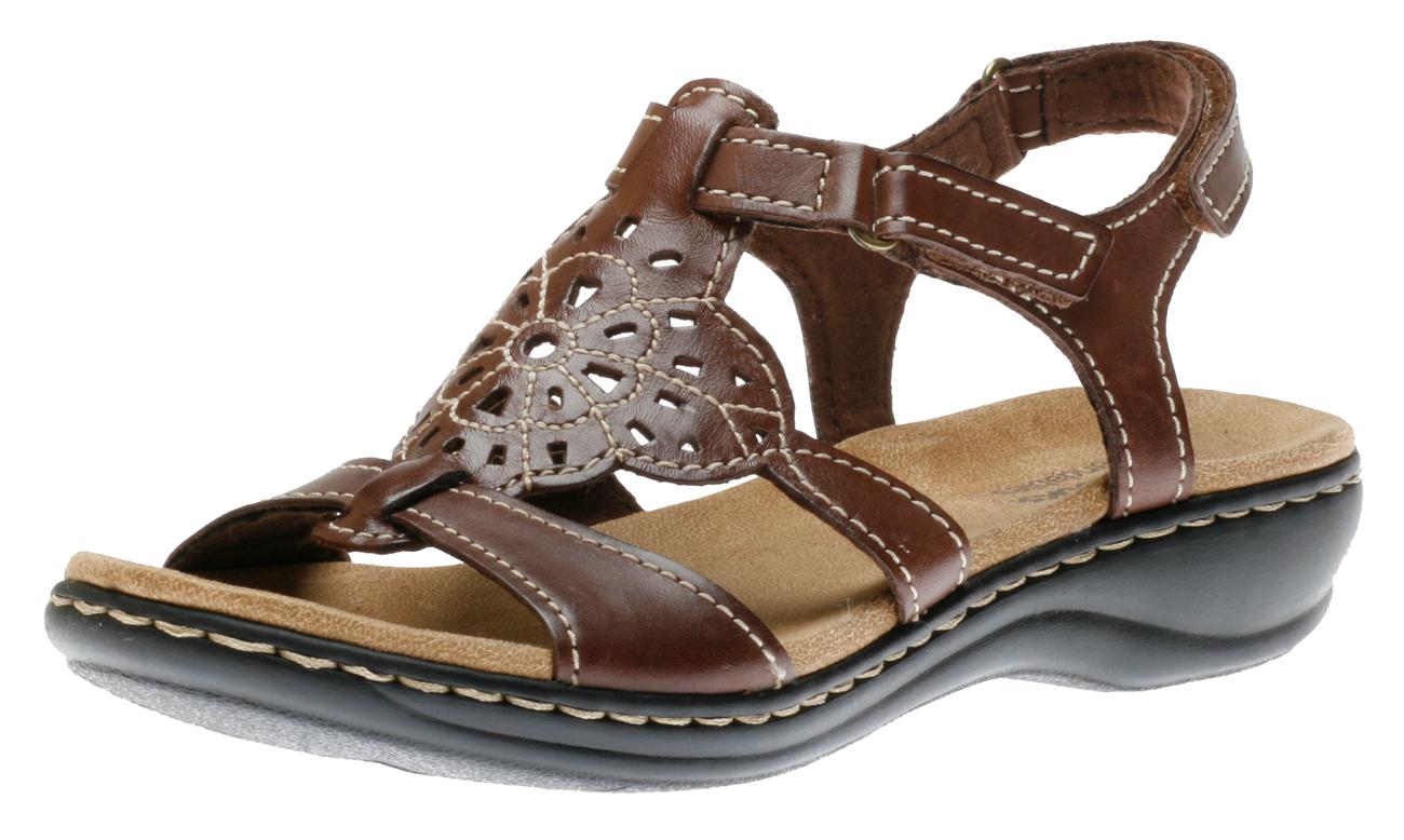 ... Leisa Taffy Brown 65708 Women's Sandal Shoes | Walking On A Cloud