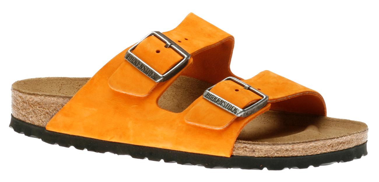 Birkenstock Arizona Orange 552713 Women's Sandal Shoes | Walking On A ...