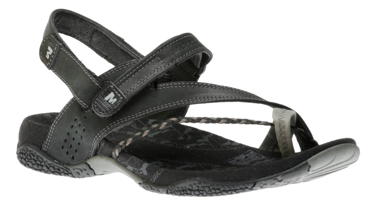 Merrell Siena Black J36420 Women's Toe Thong Shoes | Walking On A ...